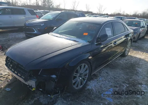 2015 Audi A8 L 3.0T from USA, damaged, VIN WAU3GAFD4FN031284